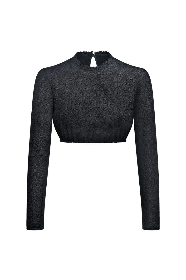 g-ssl-dirndlbluse-langarm-grau-schwarz-bestickte-baumwolle-mit-r-schen image 1