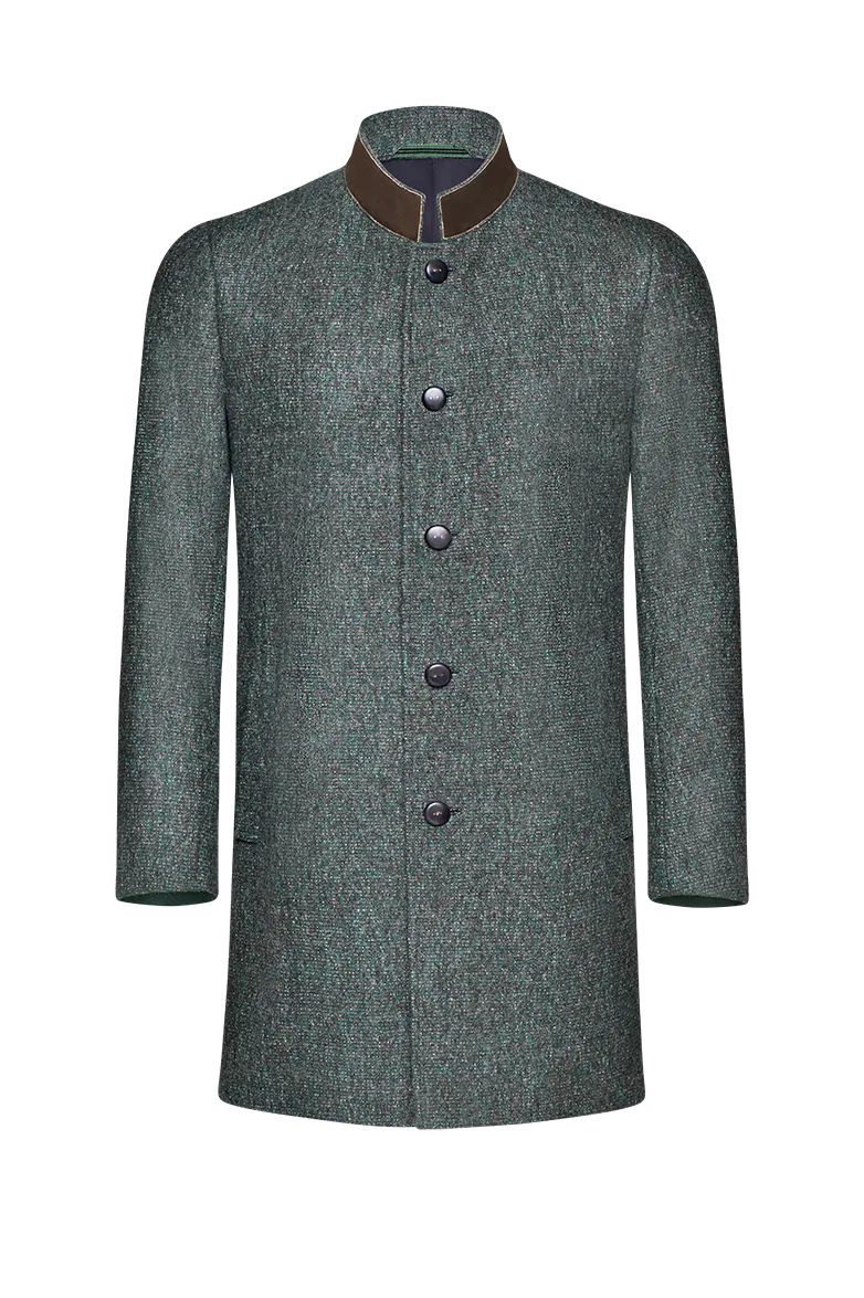 g-ssl-schladmingermantel-kurzmantel-loden-hirschleder-grau-gr-n-hornkn-pfe image 1