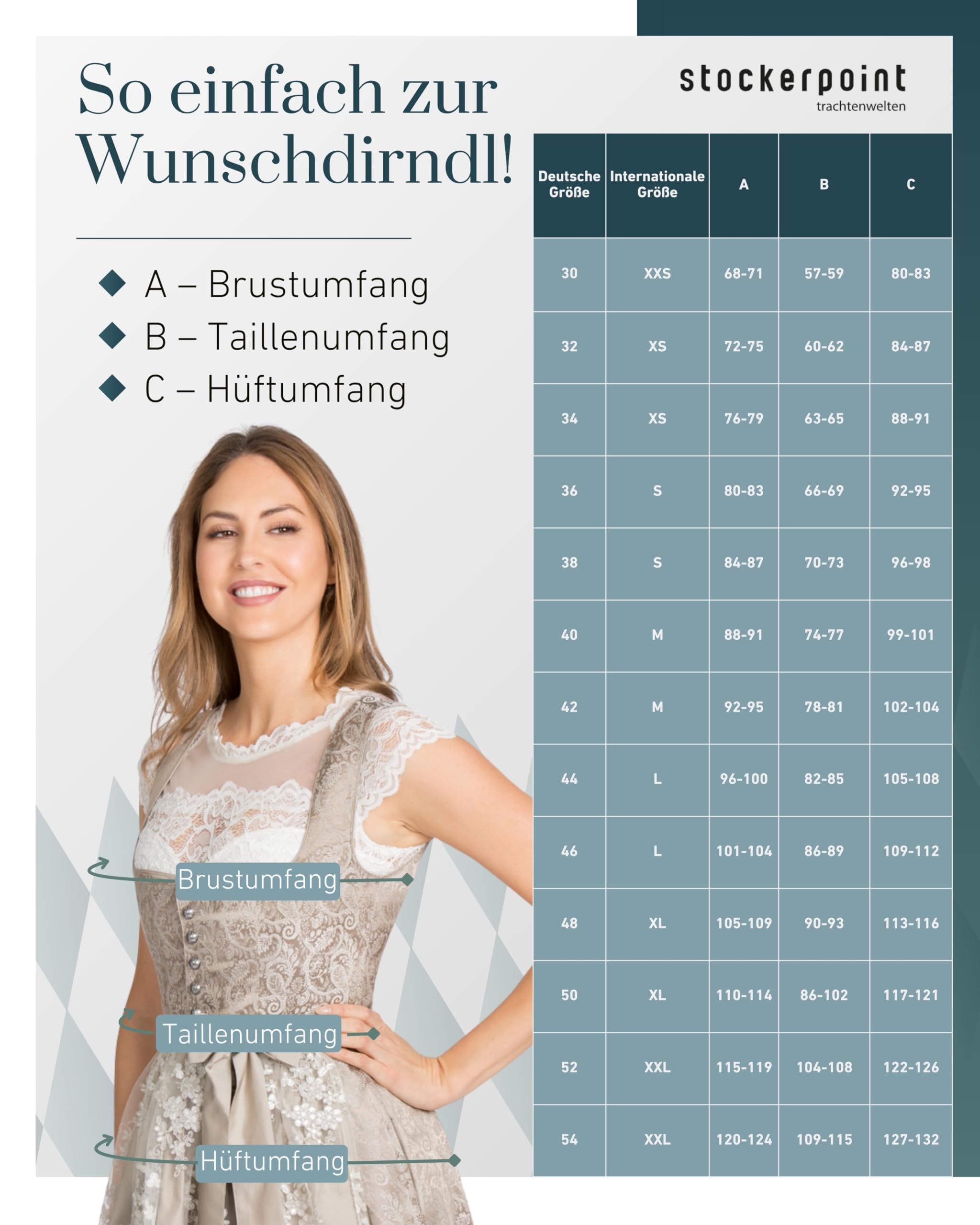 stockerpoint-damen-dirndl-sidonia-rauchblau-paisley-gr-32-48 image 6