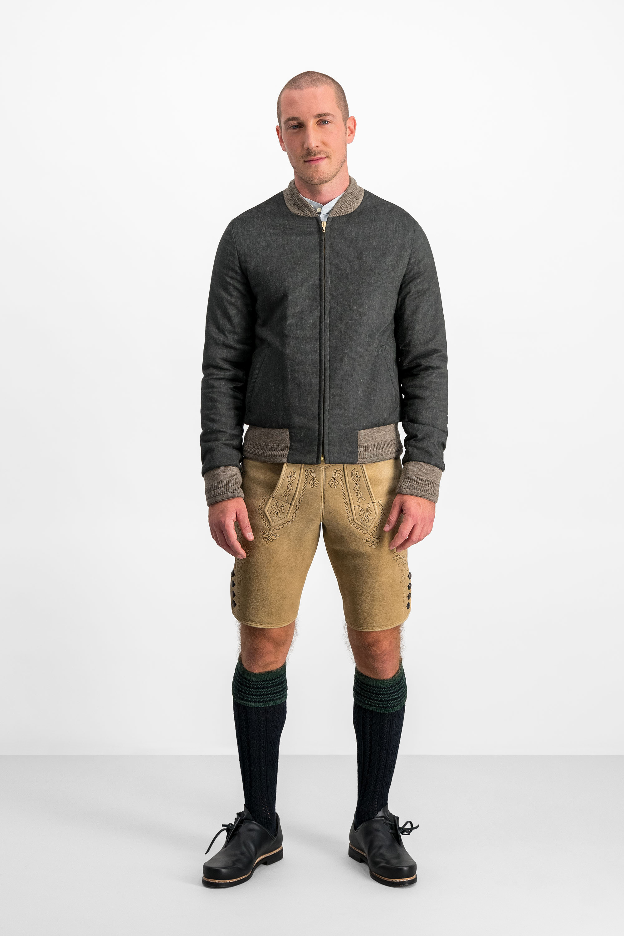 gottseidank-herrenjacke-otto-blouson-mit-strickb-ndchen image 2