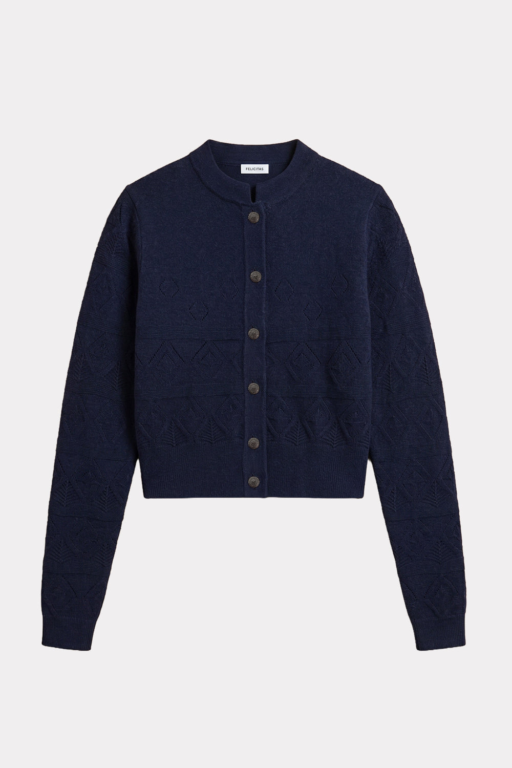 felicitas-candice-strick-cardigan-wolle-kaschmir-ajour image 1