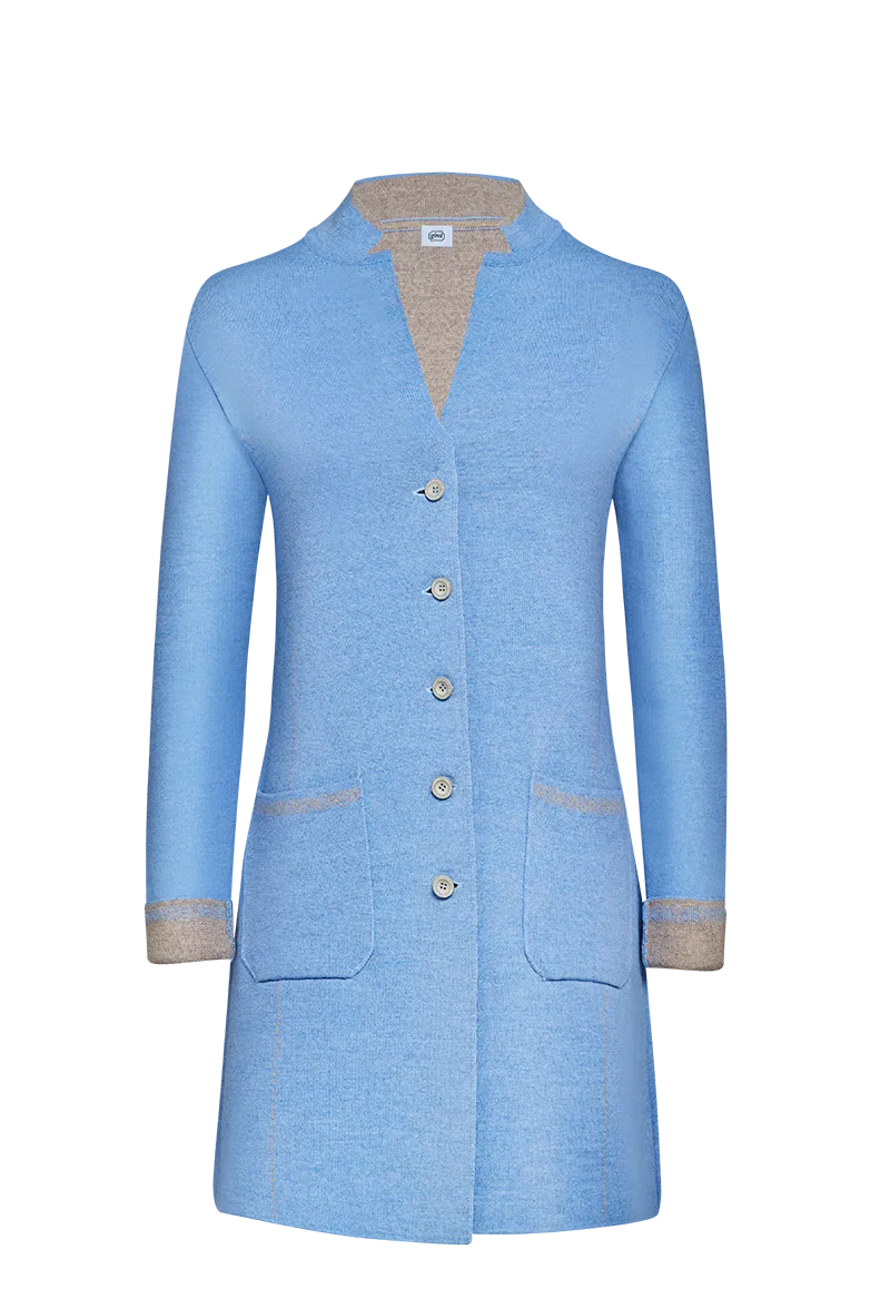 g-ssl-gehrock-in-kontrastfarbe-aus-double-face-strick-blau image 1