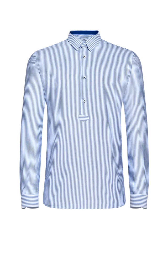 g-ssl-streifenpfoad-mit-spitzkragen-herren-hemd-blau image 1