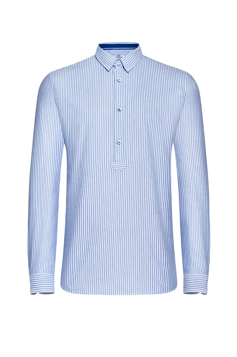 g-ssl-streifenpfoad-mit-spitzkragen-herren-hemd-blau image 1