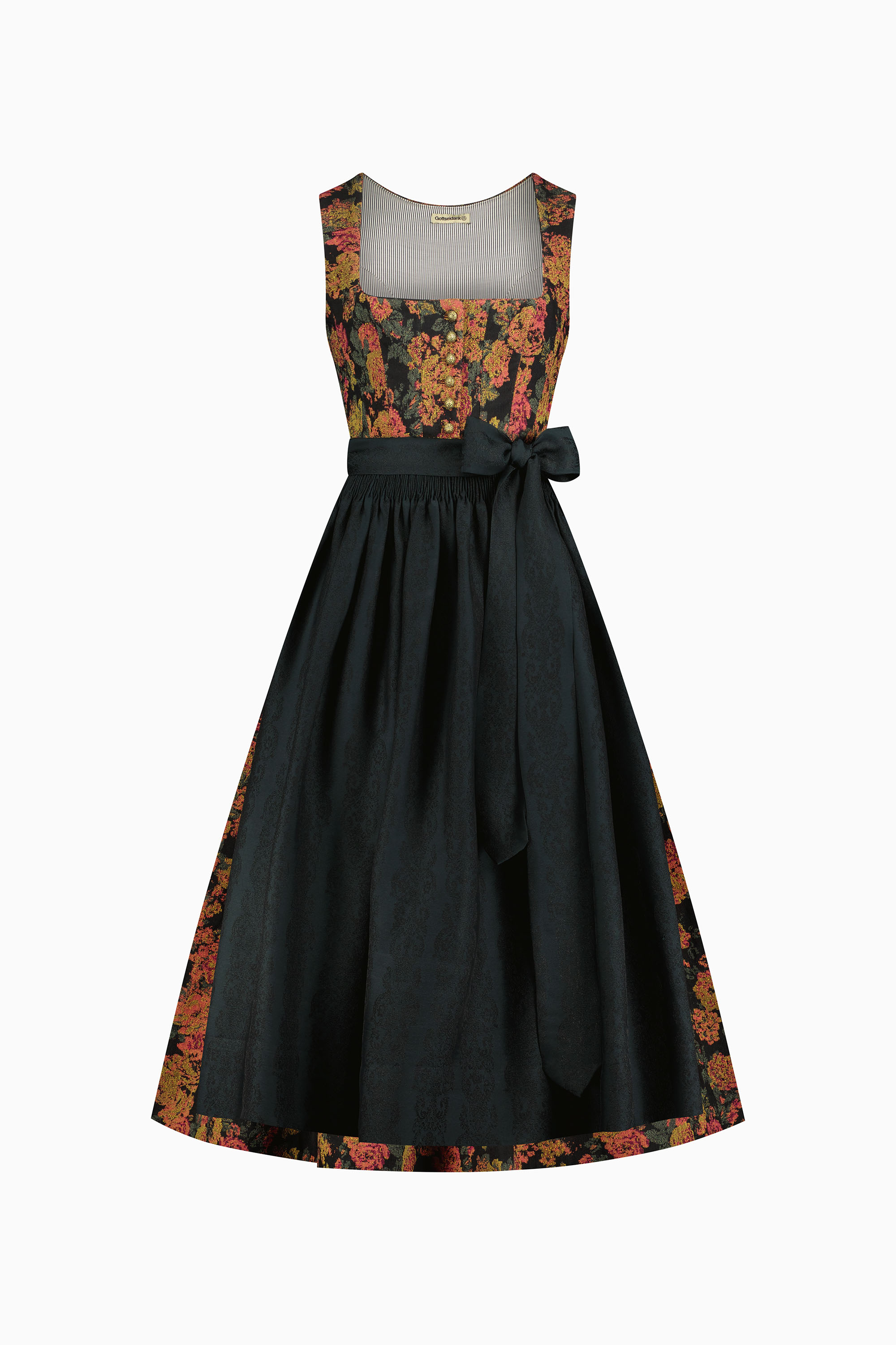 gottseidank-dirndl-annabelle-dirndl-mit-faltenrock-und-augenknopfloch image 1