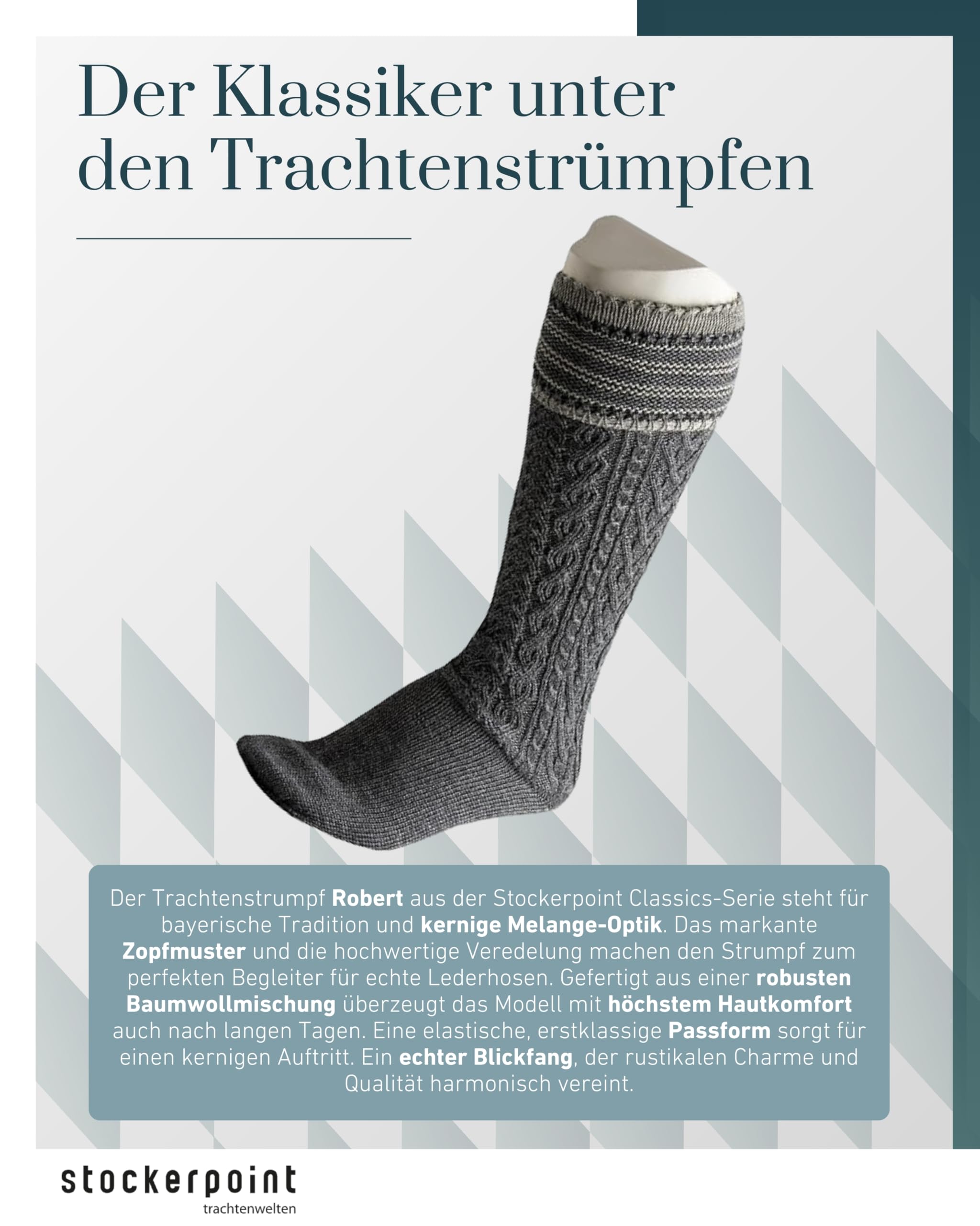 stockerpoint-robert-herren-trachtenstr-mpfe-kniestr-mpfe-1er-pack image 3