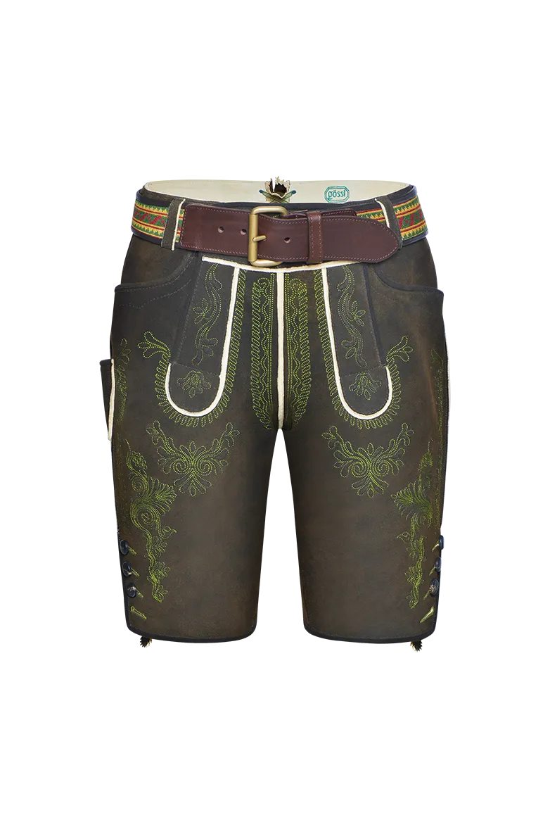 g-ssl-die-pr-chtige-hirschlederhose-reliefstickerei-mittelbraun-herren image 1
