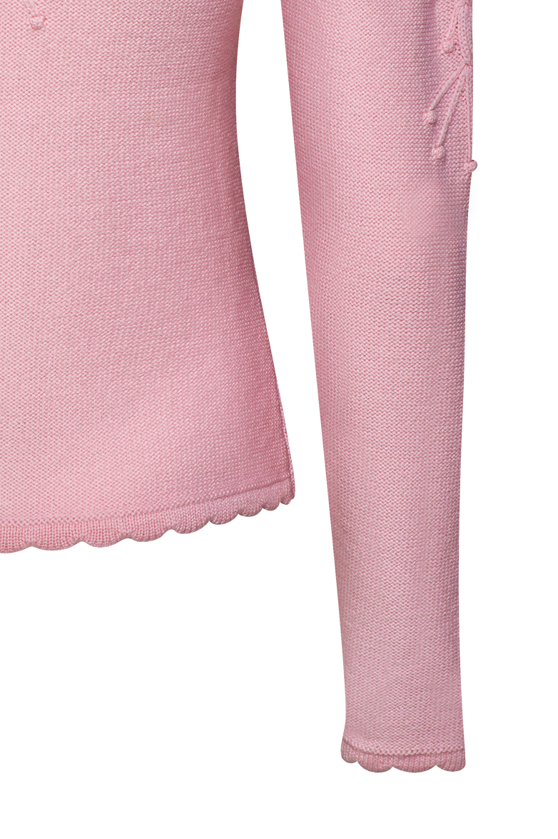 g-ssl-strickjacke-mit-puff-rmel-trachtenstrick-zopfmuster image 7