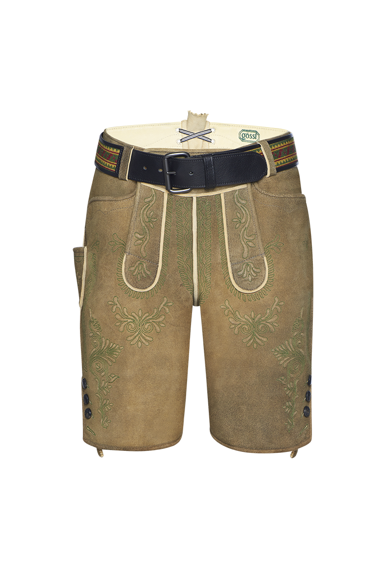 g-ssl-7-nahtige-lederhose-herren-hirschleder-braun-bestickt image 1