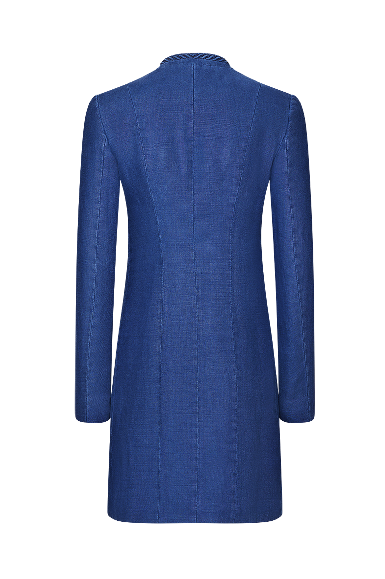 g-ssl-gehrock-patiniert-aus-leinen-blau-mit-seidenfutter image 2