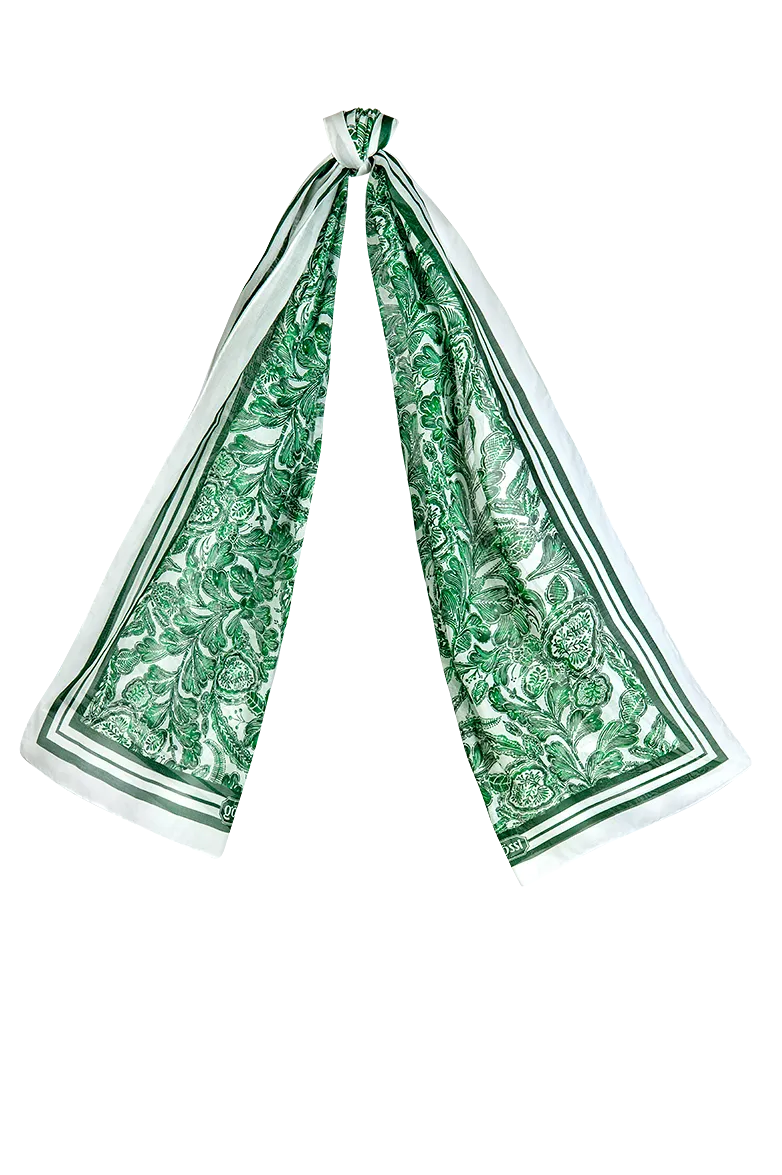g-ssl-akanthus-schal-baumwolltuch-in-gr-n image 1