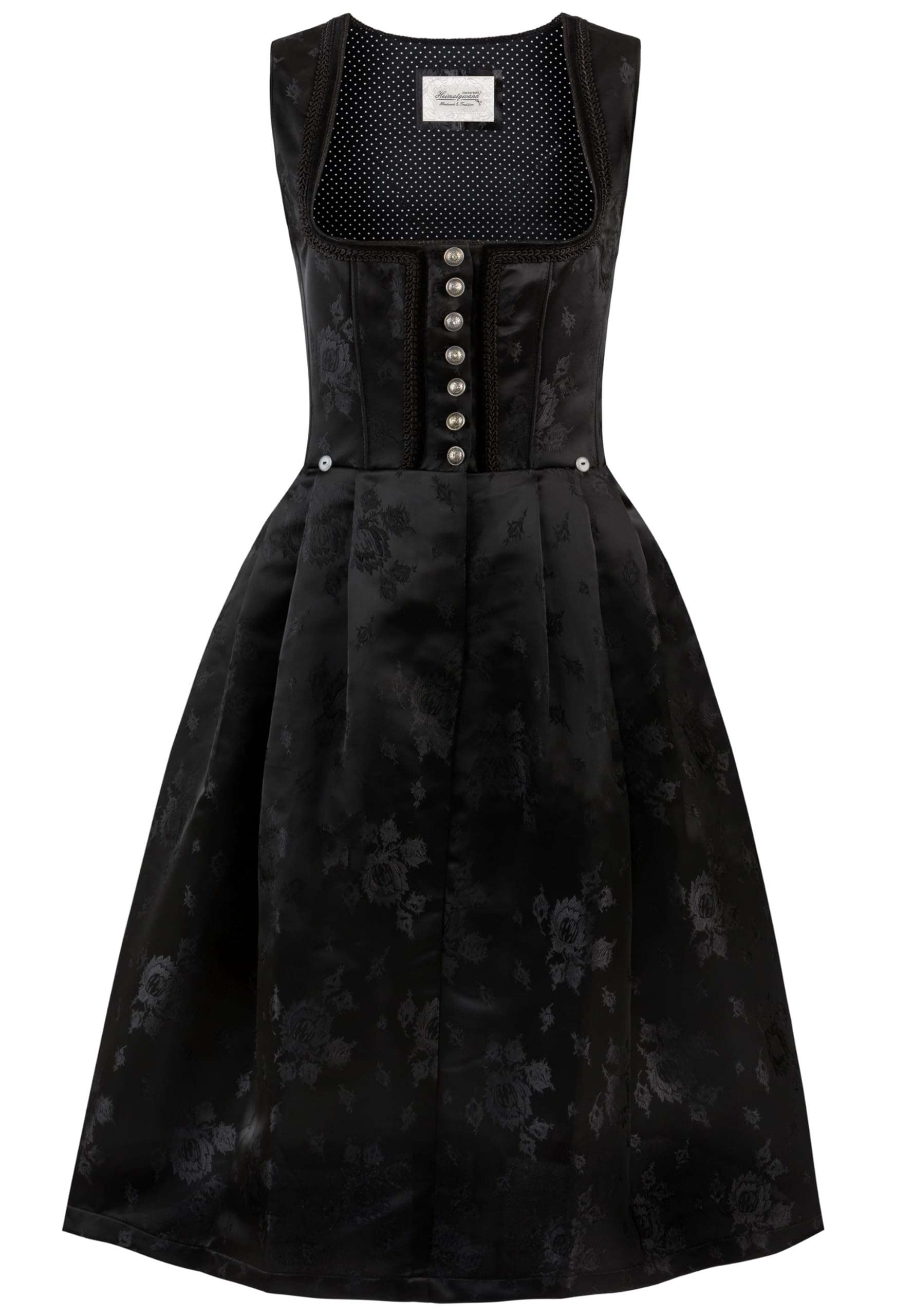 stockerpoint-dirndl-odette-lang-schwarz-jacquard-dirndl-ohne-sch-rze image 1