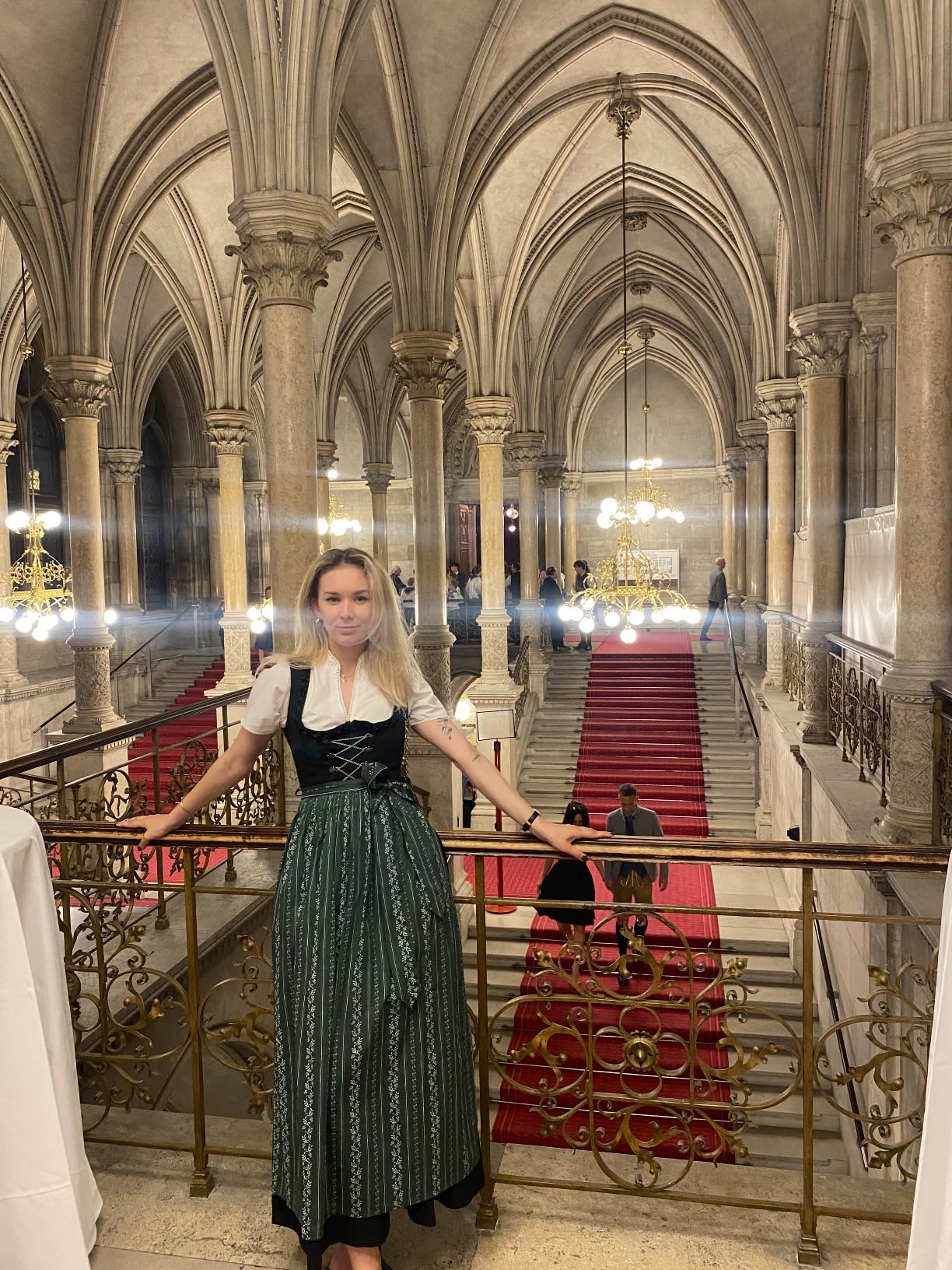 Passt super zu meinem grünen Dirndl