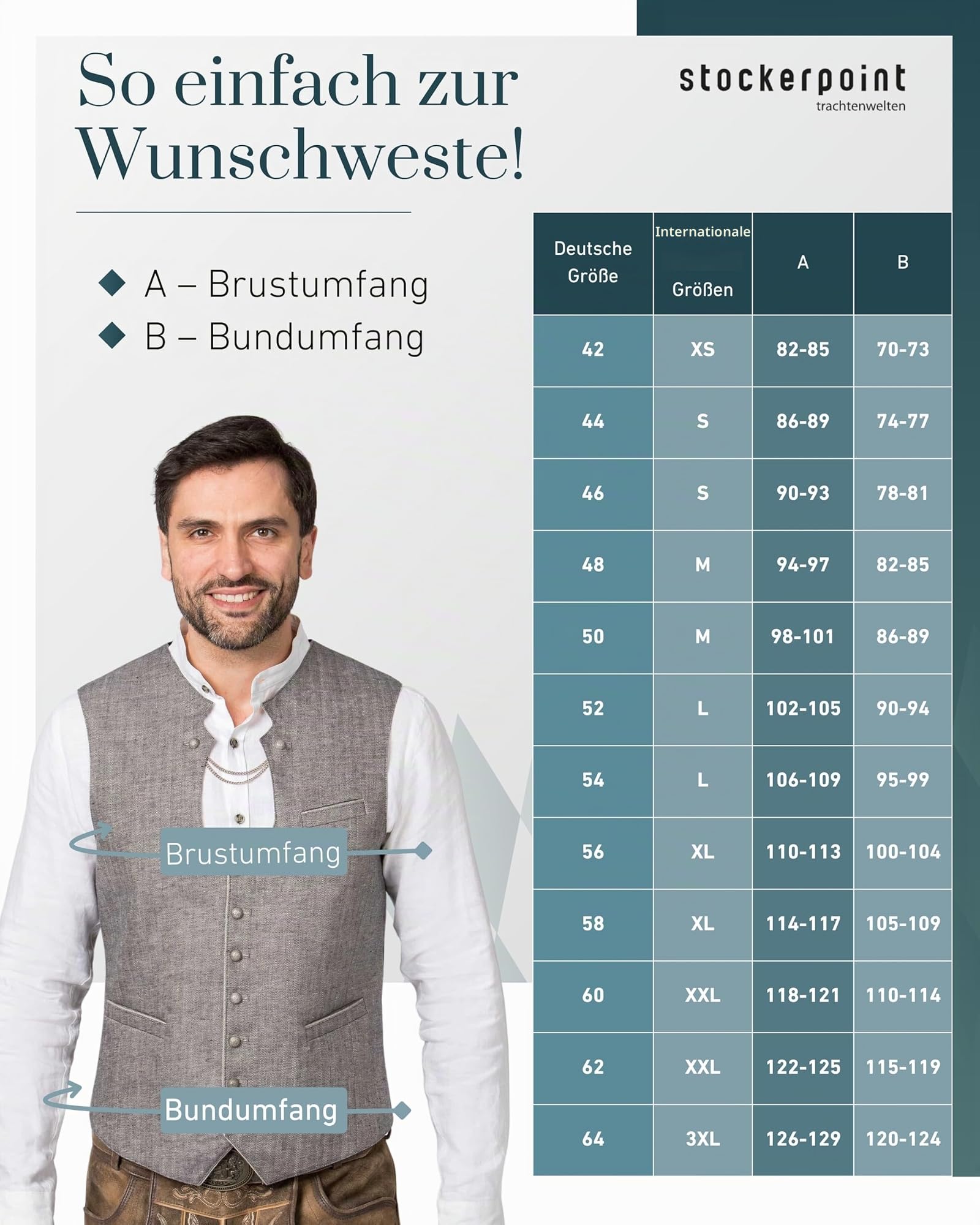 stockerpoint-bennet-herren-trachtenweste-44-60 image 5