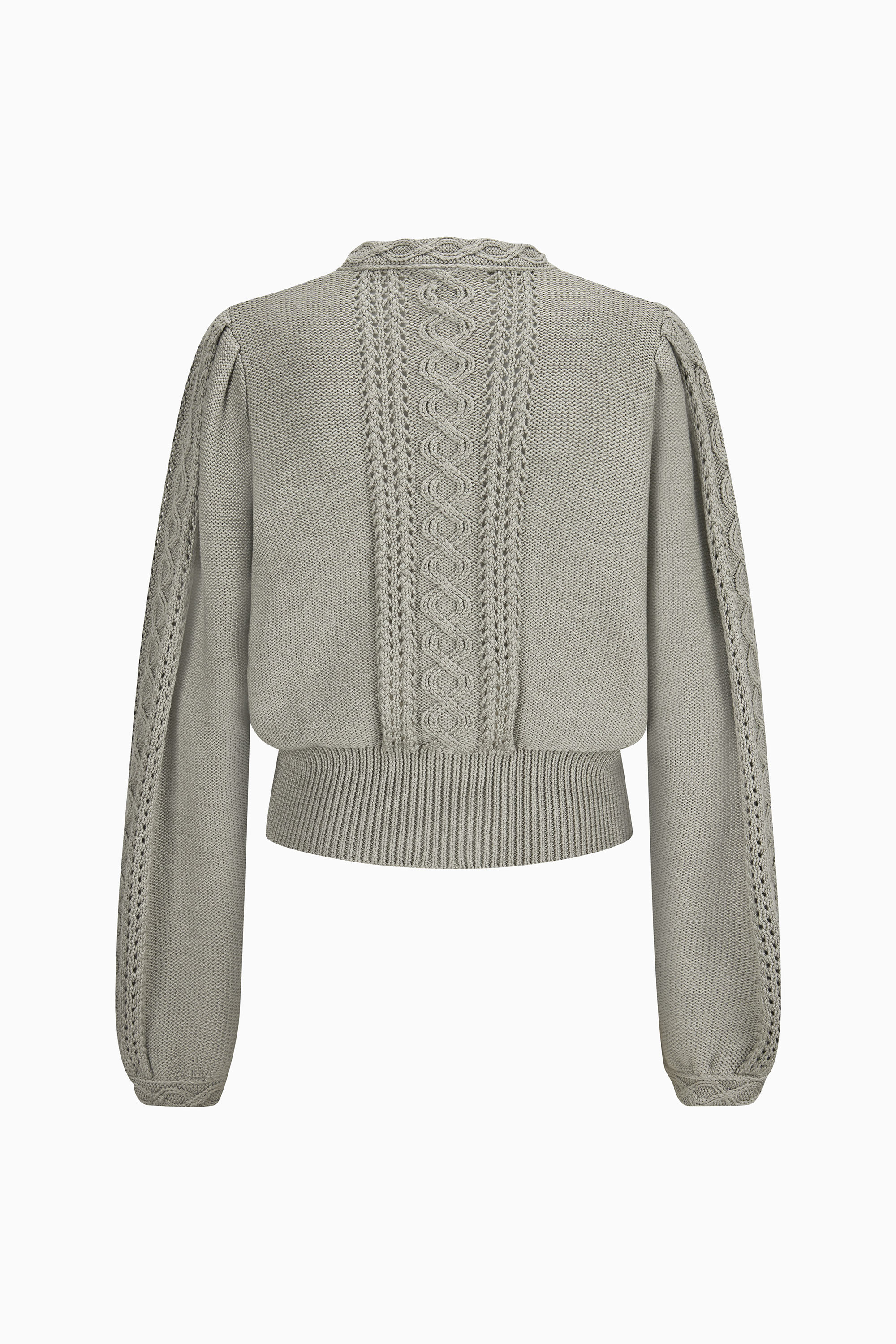 gottseidank-damenstrickjacke-lea-linksstrick-mit-stehkragen-2 image 2