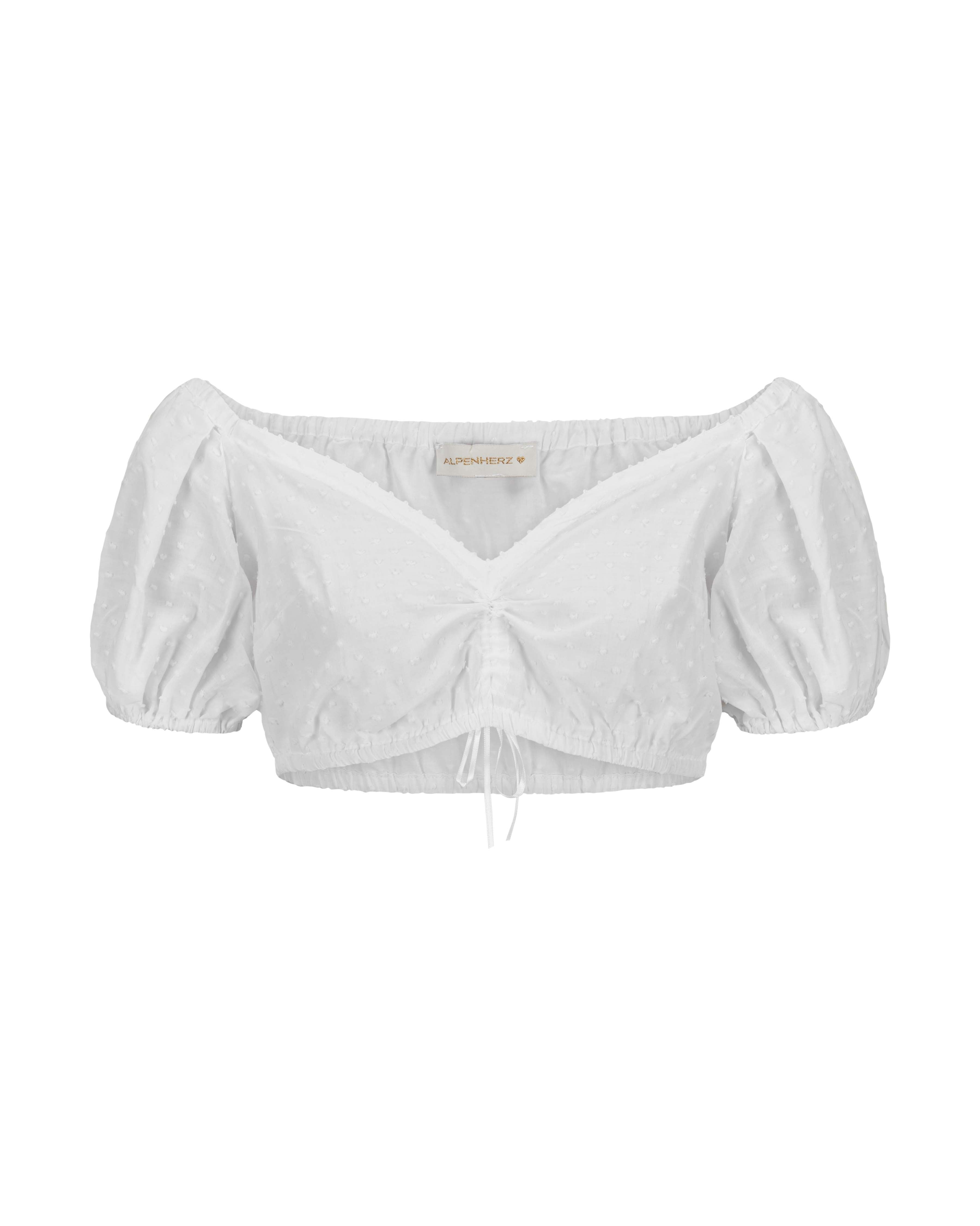 alpenherz-dirndlbluse-carmen-plumity-halbarm-wei image 2