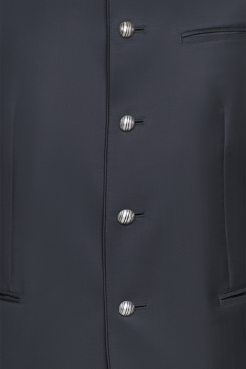 g-ssl-wertvoll-festjacke-wolle-stehkragen-grau-schwarz image 4