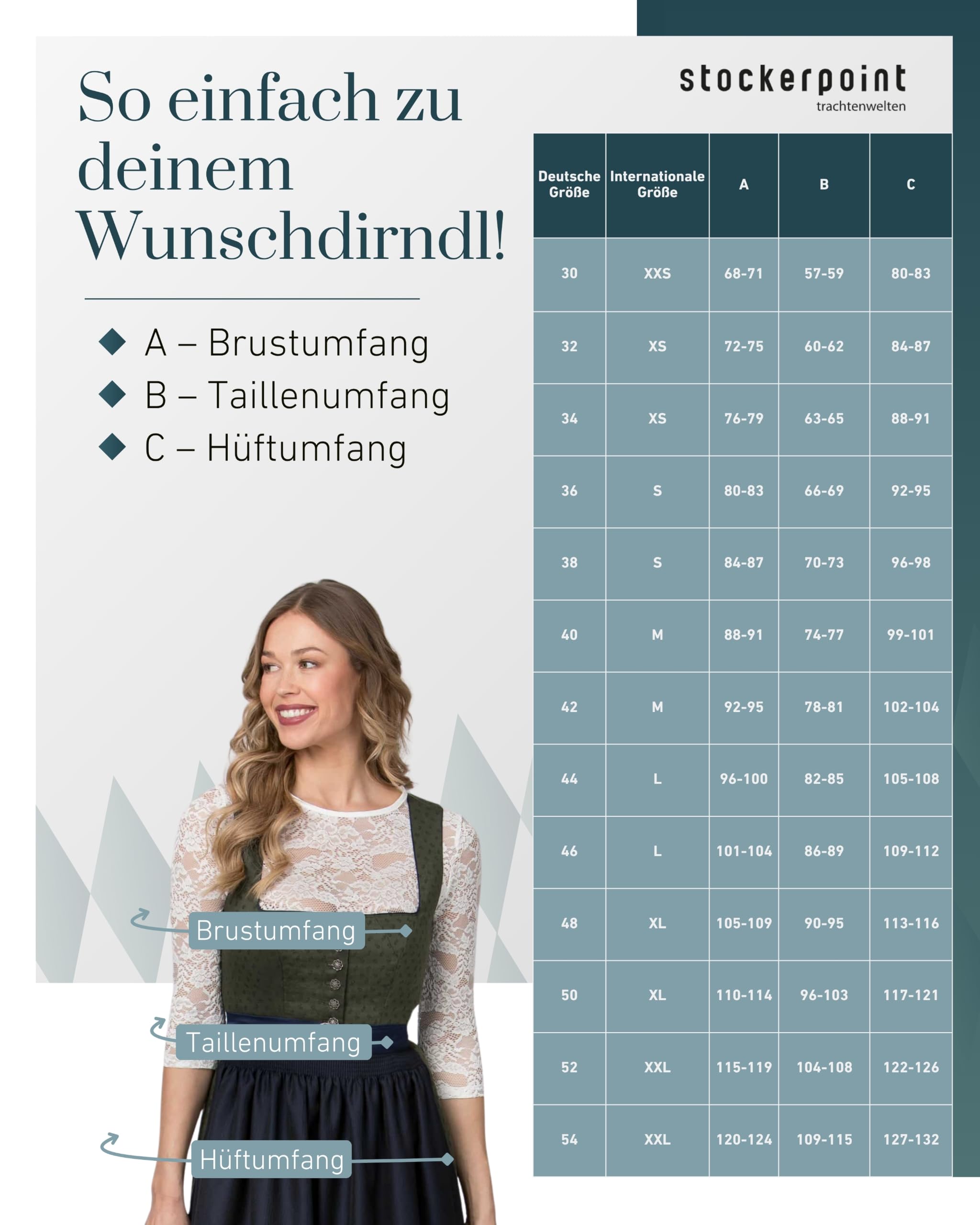 stockerpoint-dirndl-cora-olive-gr-e-50 image 5
