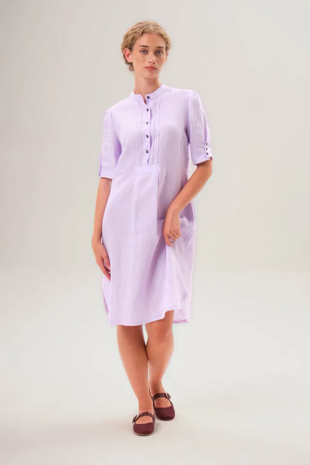felicitas-kareen-damen-kleid-leinen-baumwolle-mit-taschen image 1