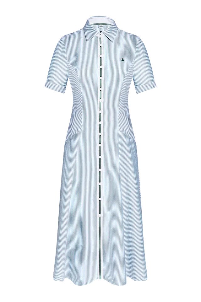 g-ssl-hemdblusenkleid-im-g-ssl-streif-aus-baumwolle image 1