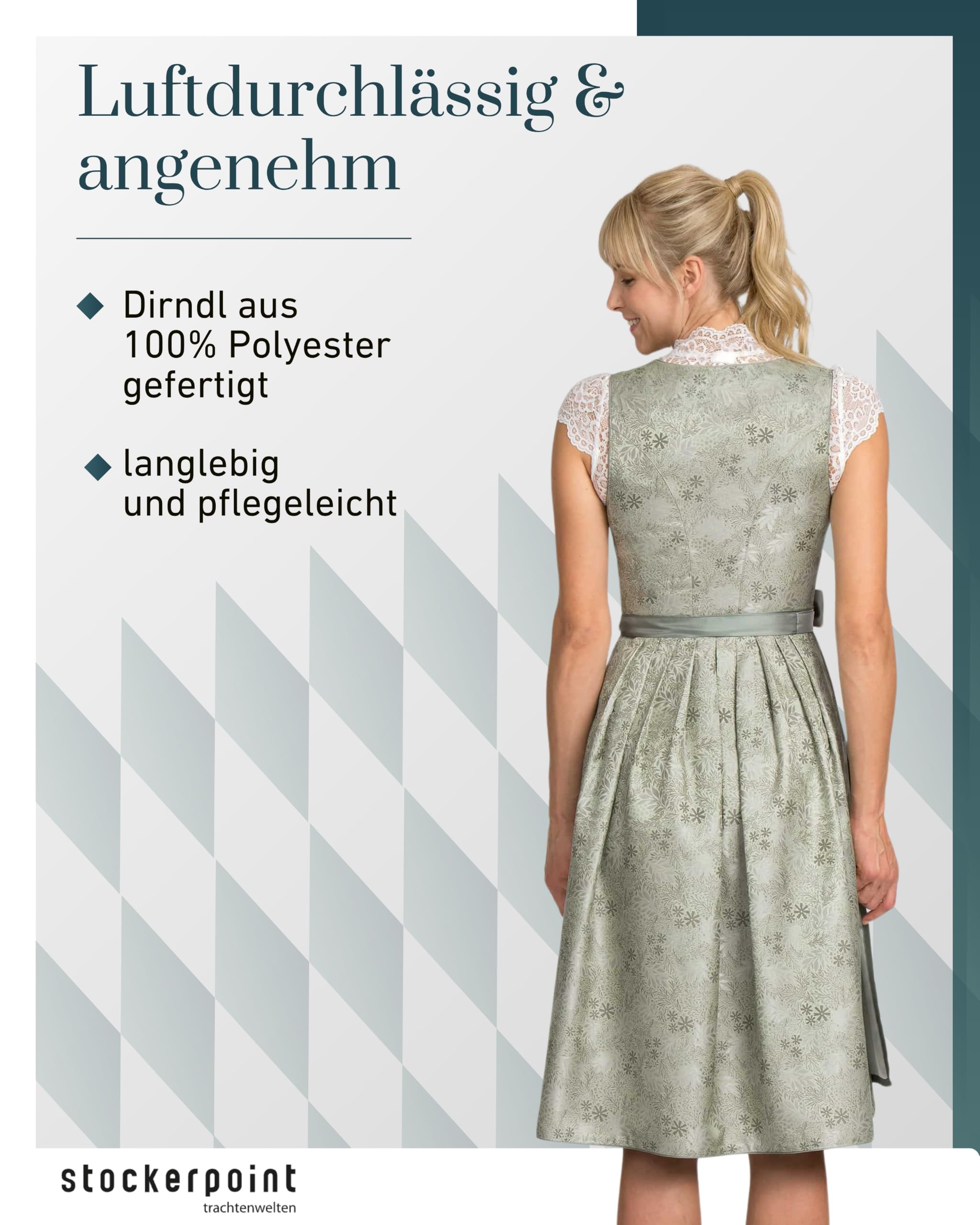 stockerpoint-dirndl-sandrine-herzausschnitt-dirndl-mit-altsilber-schlie-e image 3