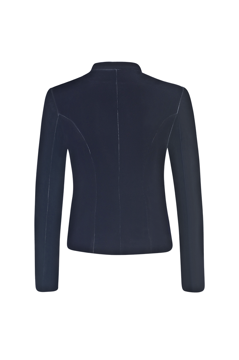 g-ssl-feierstunde-damen-blazer-viskosesamt-grau-schwarz image 2