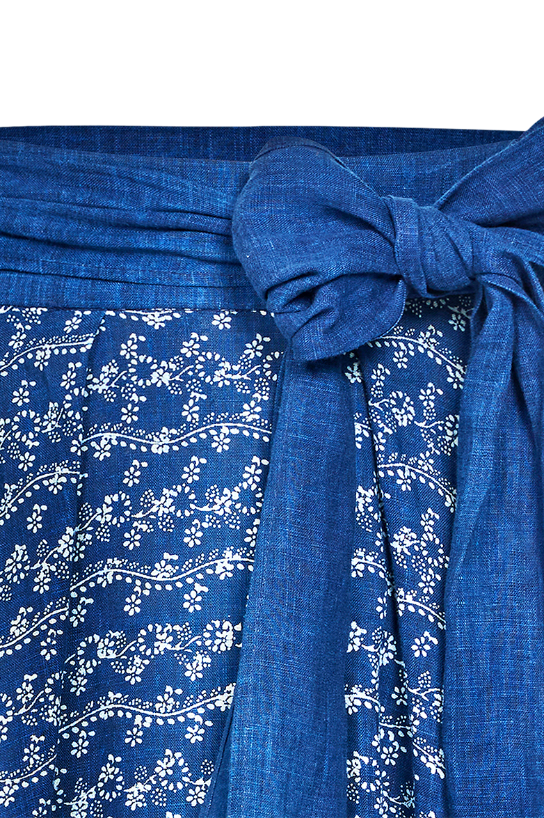 g-ssl-wickelrock-blaudruck-leinen-blau-damen image 6