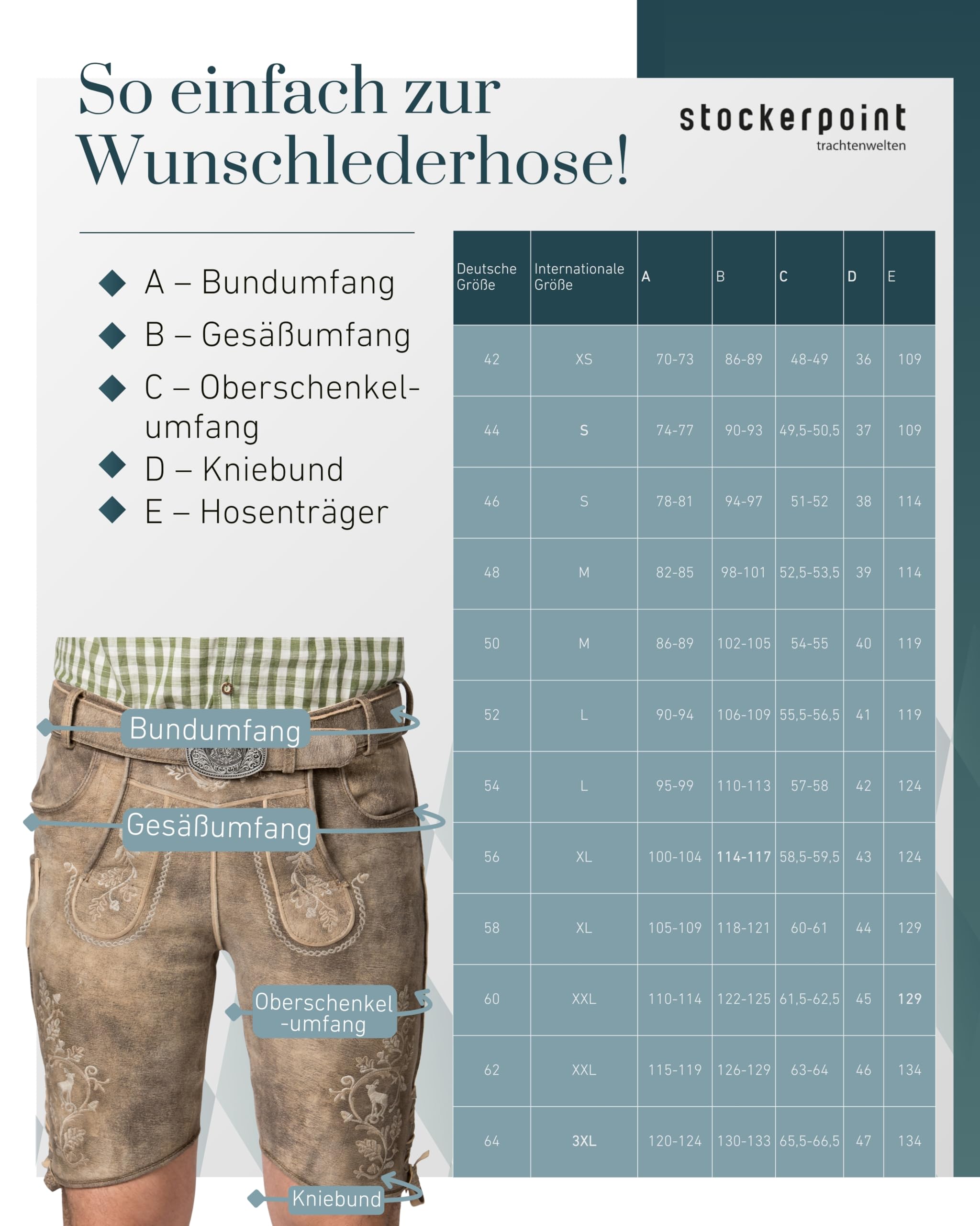stockerpoint-trachtenlederhose-girgl-herren-kurz image 6