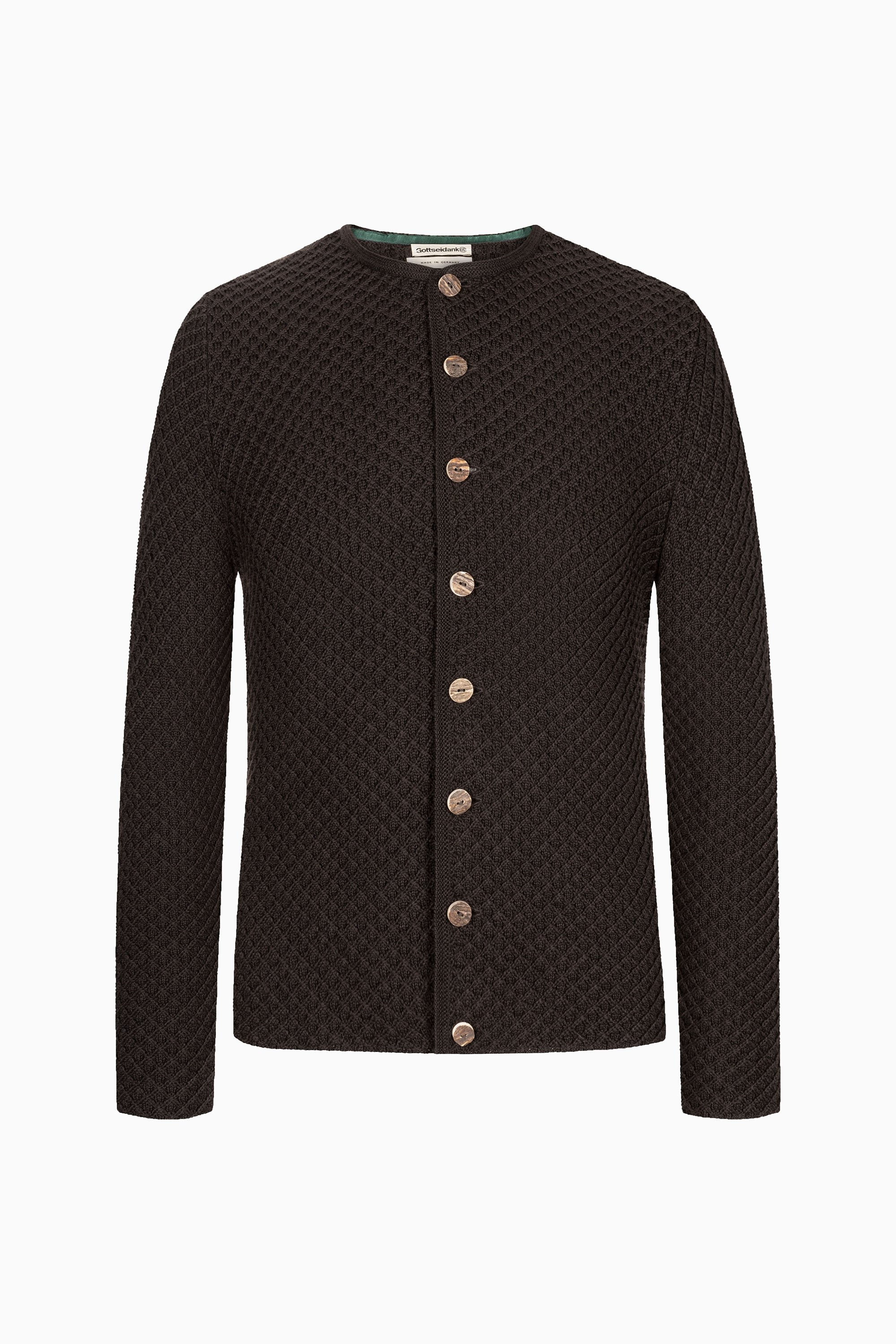 gottseidank-herrenstrickjacke-xaver-uni image 1