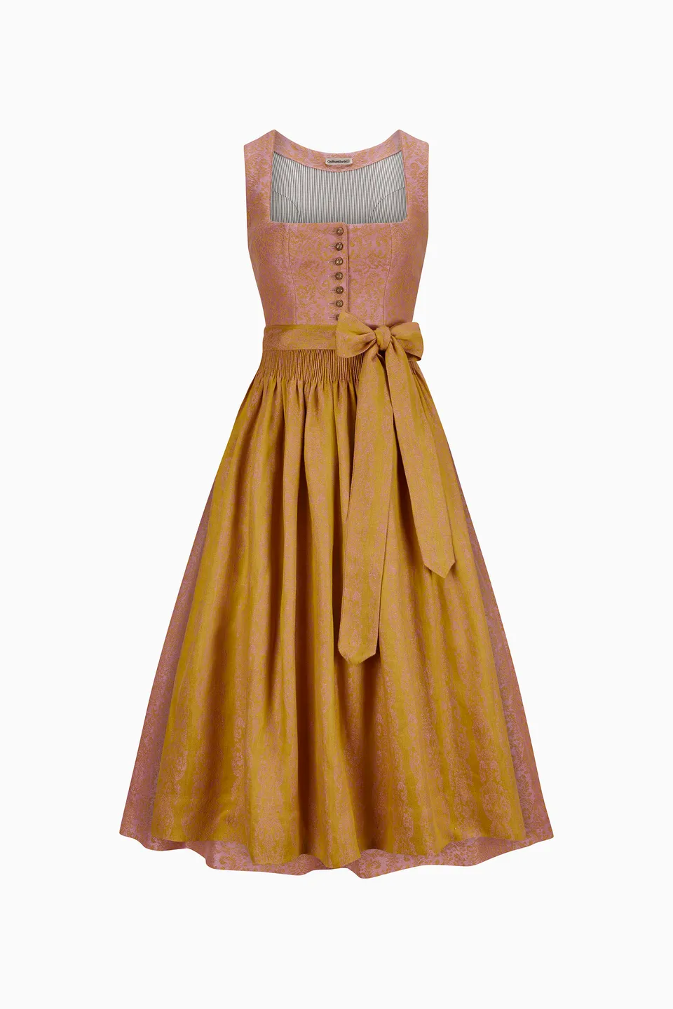 gottseidank-dirndl-monika-mit-faltenrock-und-augenknopfloch image 1