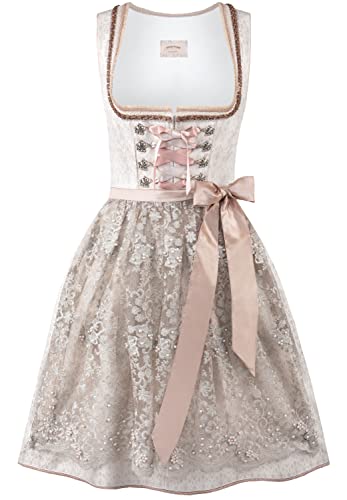 stockerpoint-dirndl-evianne-taupe-mit-spitzensch-rze image 8