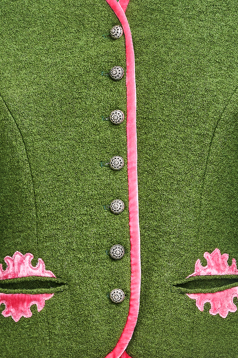g-ssl-junge-walkjacke-damen-gr-n-samt-tailliert image 4