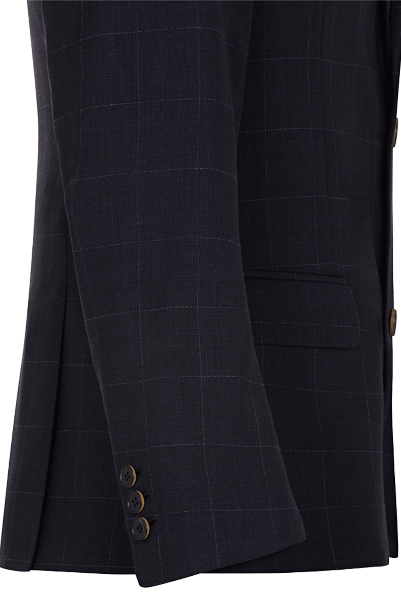 g-ssl-fahrt-ins-blaue-reversjacke-herren-wolle-blau-karo image 3