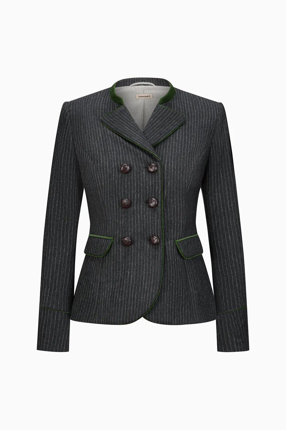 gottseidank-damenjacke-wally-zweireihige-damenjacke-mit-revers image 1