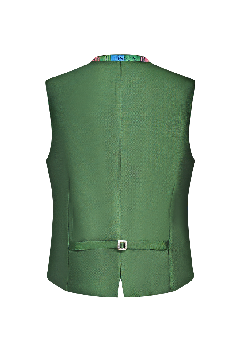 g-ssl-handdruck-gilet-herren-aus-reiner-seide-gr-n-mit-schillingkn-pfen image 2