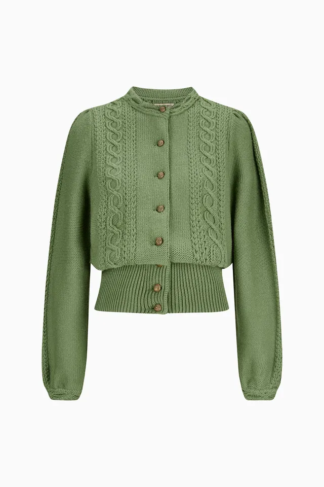 gottseidank-damenstrickjacke-lea-linksstrick-mit-stehkragen image 1
