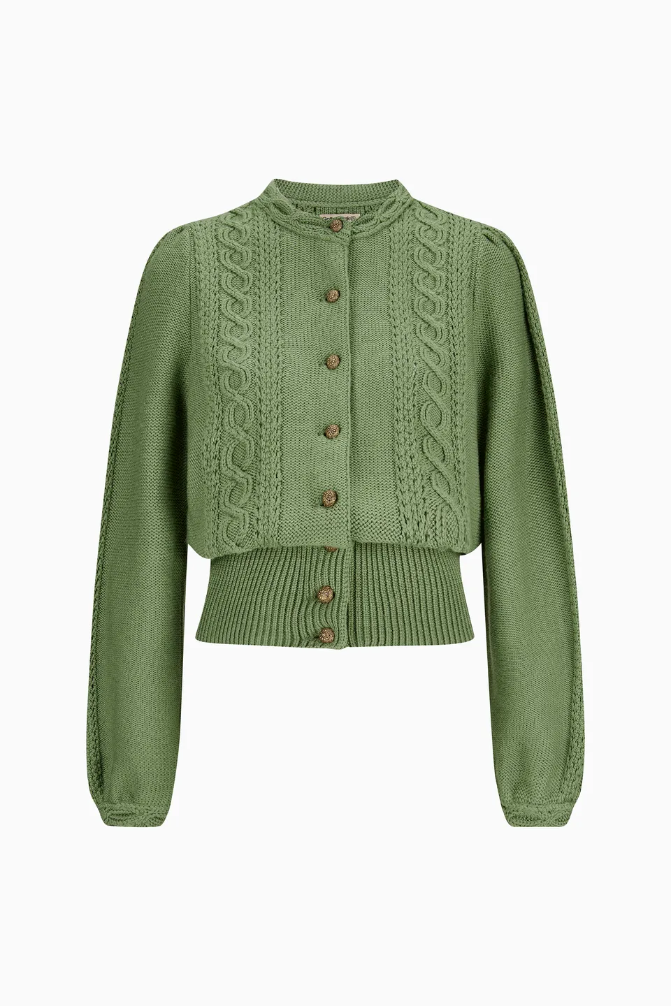gottseidank-damenstrickjacke-lea-linksstrick-mit-stehkragen image 1