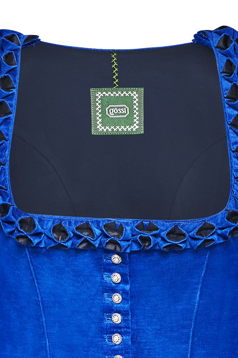 g-ssl-dirndl-leuchtender-blaudruck-samt-70-cm image 5