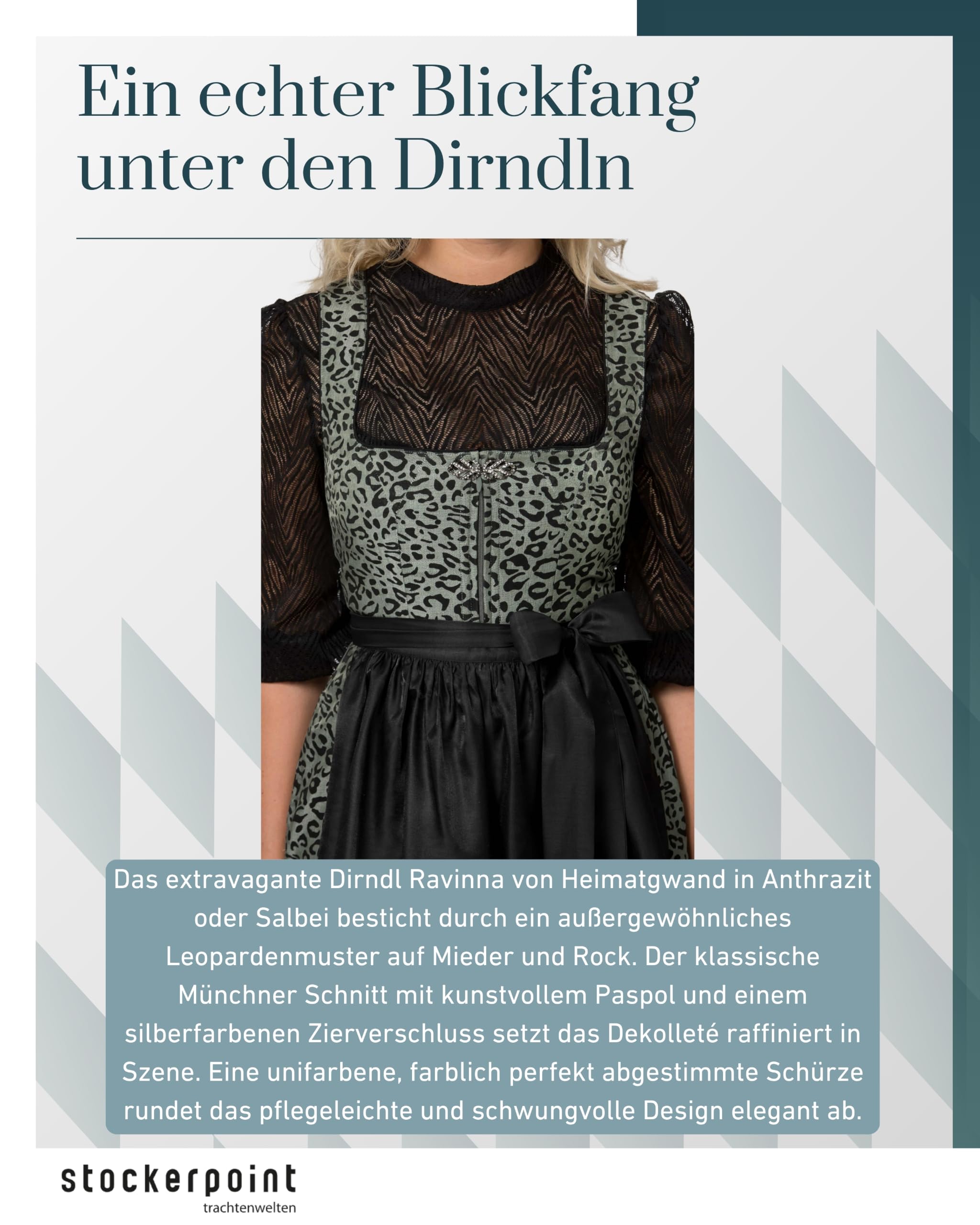 stockerpoint-dirndl-ravinna-leo-muster-dirndl-mit-zierverschluss image 4