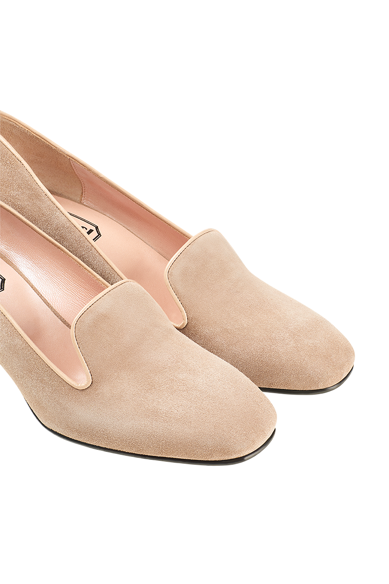 g-ssl-zeitlose-klassiker-slipper-veloursleder-grau-schwarz-damen image 6
