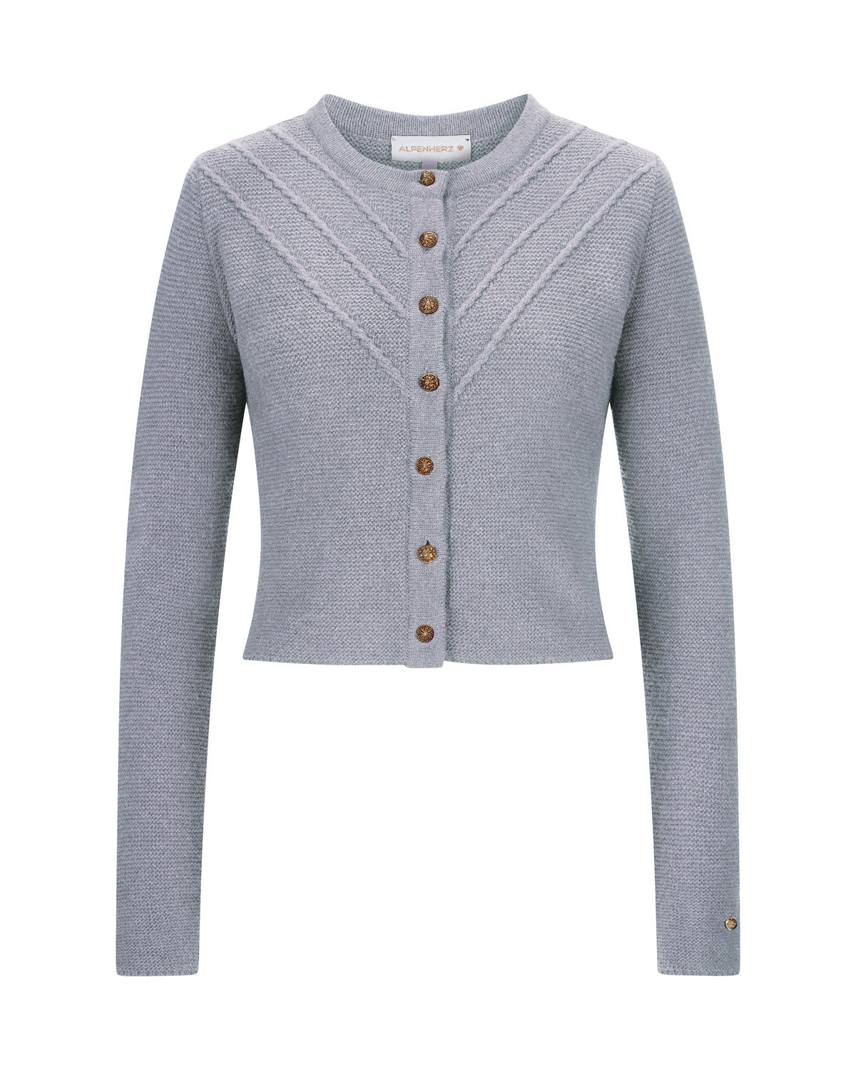 alpenherz-strickjacke-elanie-trachtenjacke-hellgrau image 1