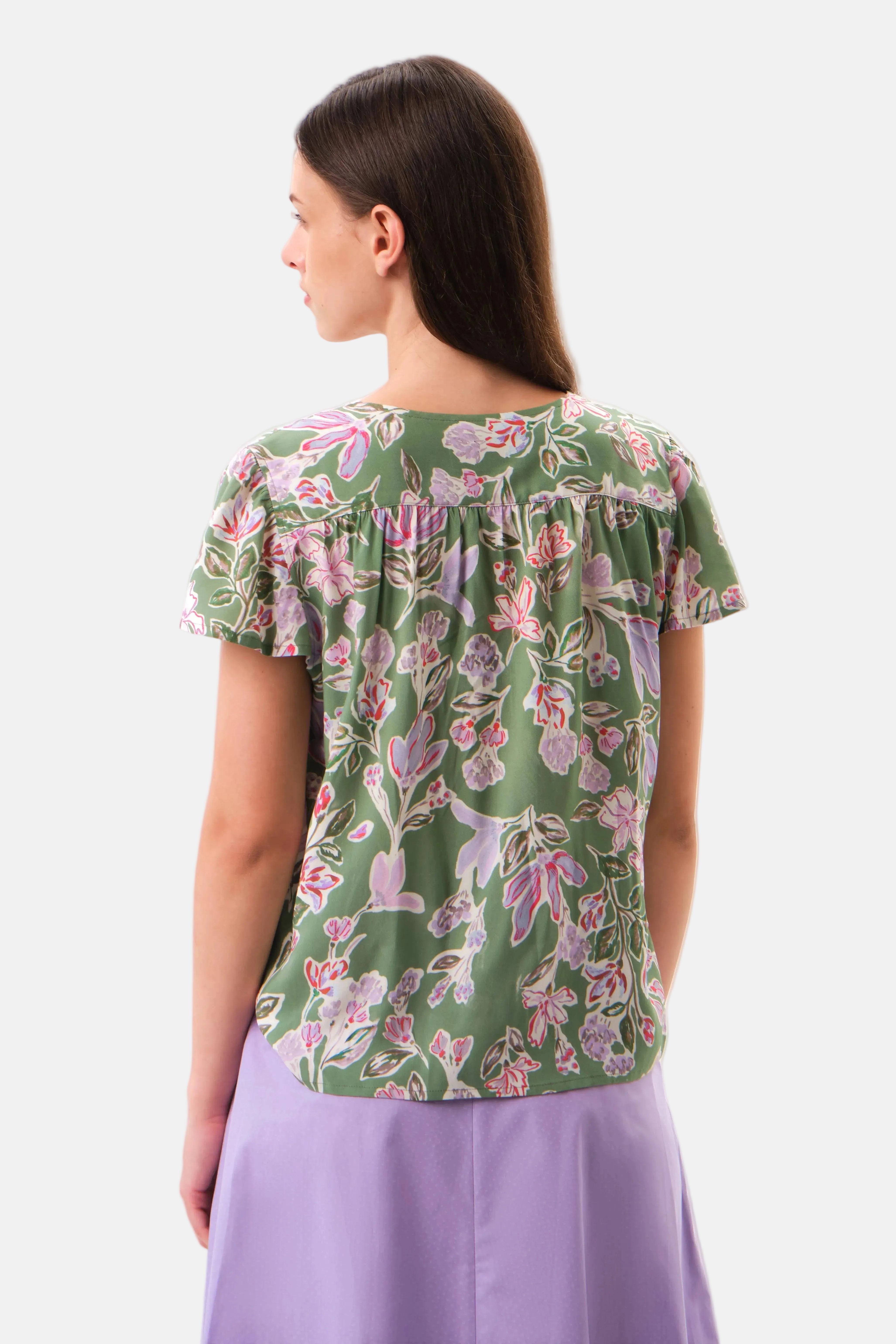 felicitas-damen-bluse-bina-v-ausschnitt-fl-gel-rmel image 2