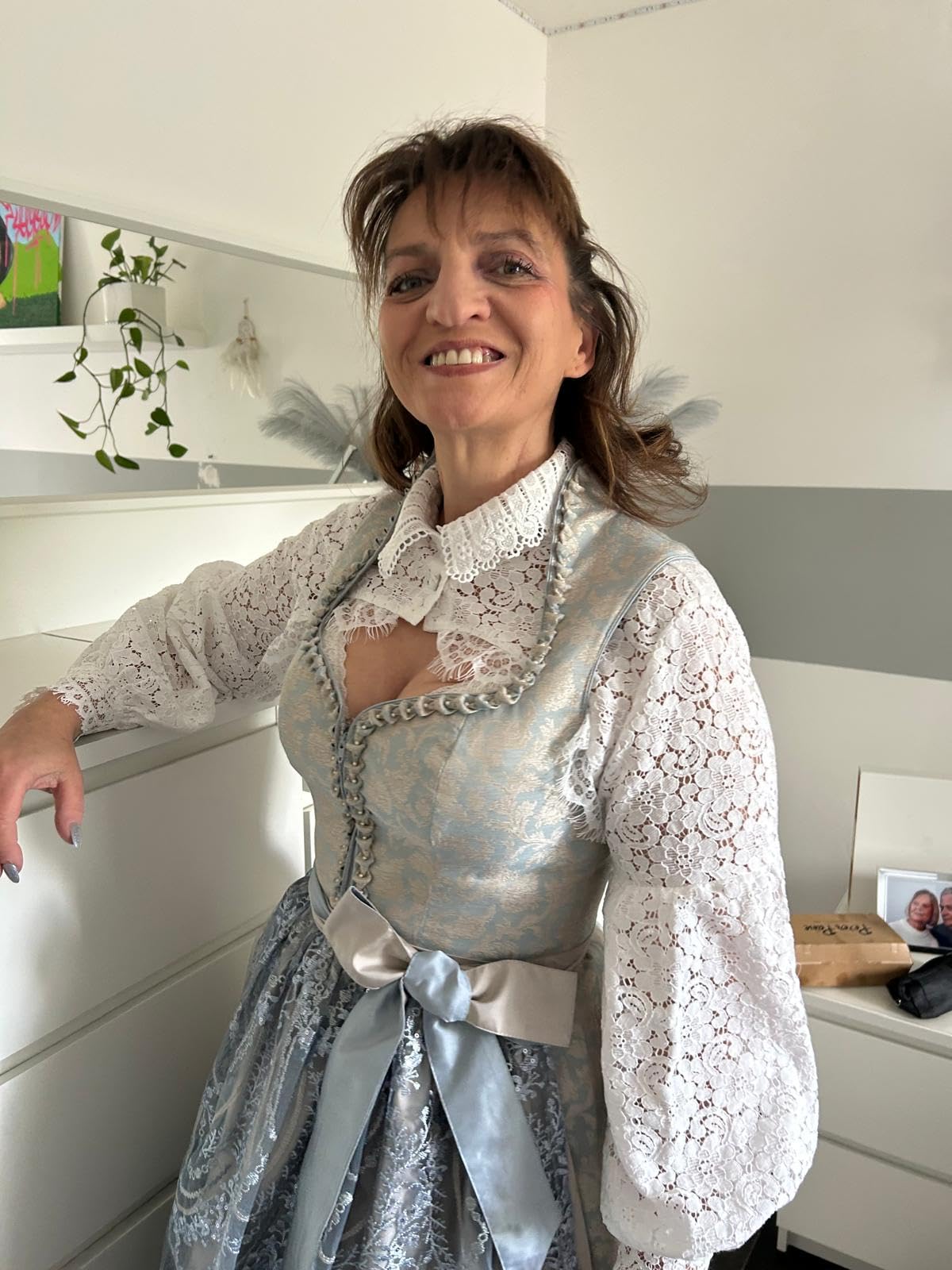 Edles Taupe, tolle Passform