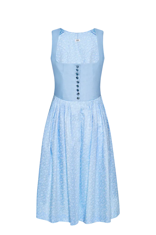 g-ssl-ranken-dirndl-bauernleinen-blau-70-cm image 1