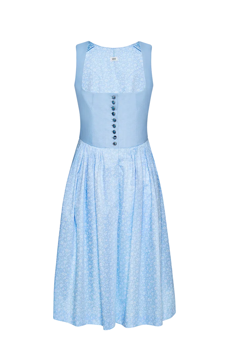 g-ssl-ranken-dirndl-bauernleinen-blau-70-cm image 1