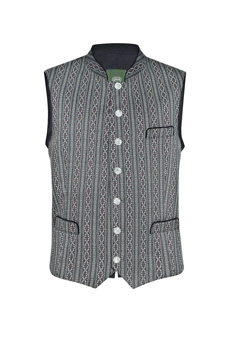 g-ssl-gilet-bedeutungsvoll-woll-jacquard-f-r-herren-grau-schwarz image 2