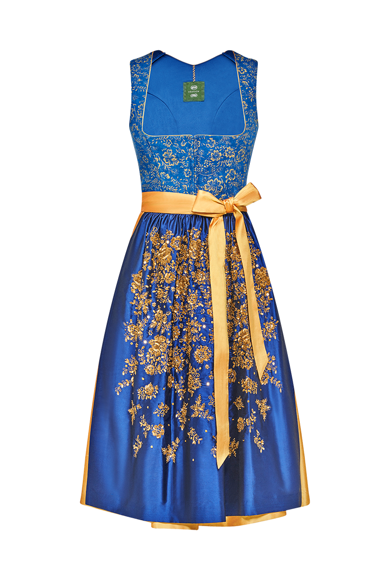 g-ssl-golddirndl-dirndl-70-blau-gold-seide-leinen image 3