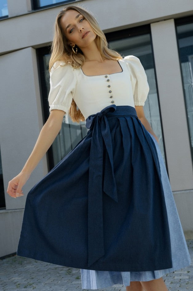 alpenherz-dirndl-magdalena-himmelblau-baumwolle-puffarm image 2