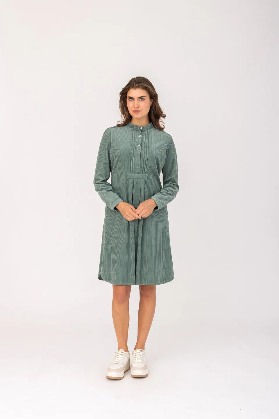 felicitas-kleo-damen-kleid-aus-baumwollcord-2 image 1
