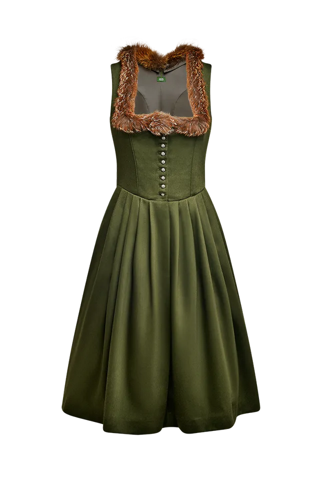 g-ssl-jagd-dirndl-mit-rotfuchsband-und-m-nchner-ausschnitt image 1
